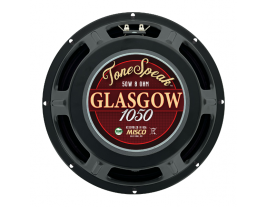 The back of the Glasgow 1050 -- a 10 inch guitar speaker from ToneSpeak.