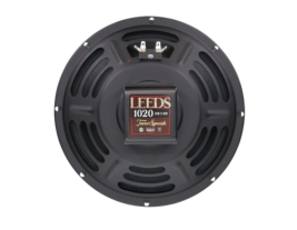 The back of the Leeds 1020 -- a 10 inch, 20 watt alnico magnet guitar speaker from ToneSpeak.